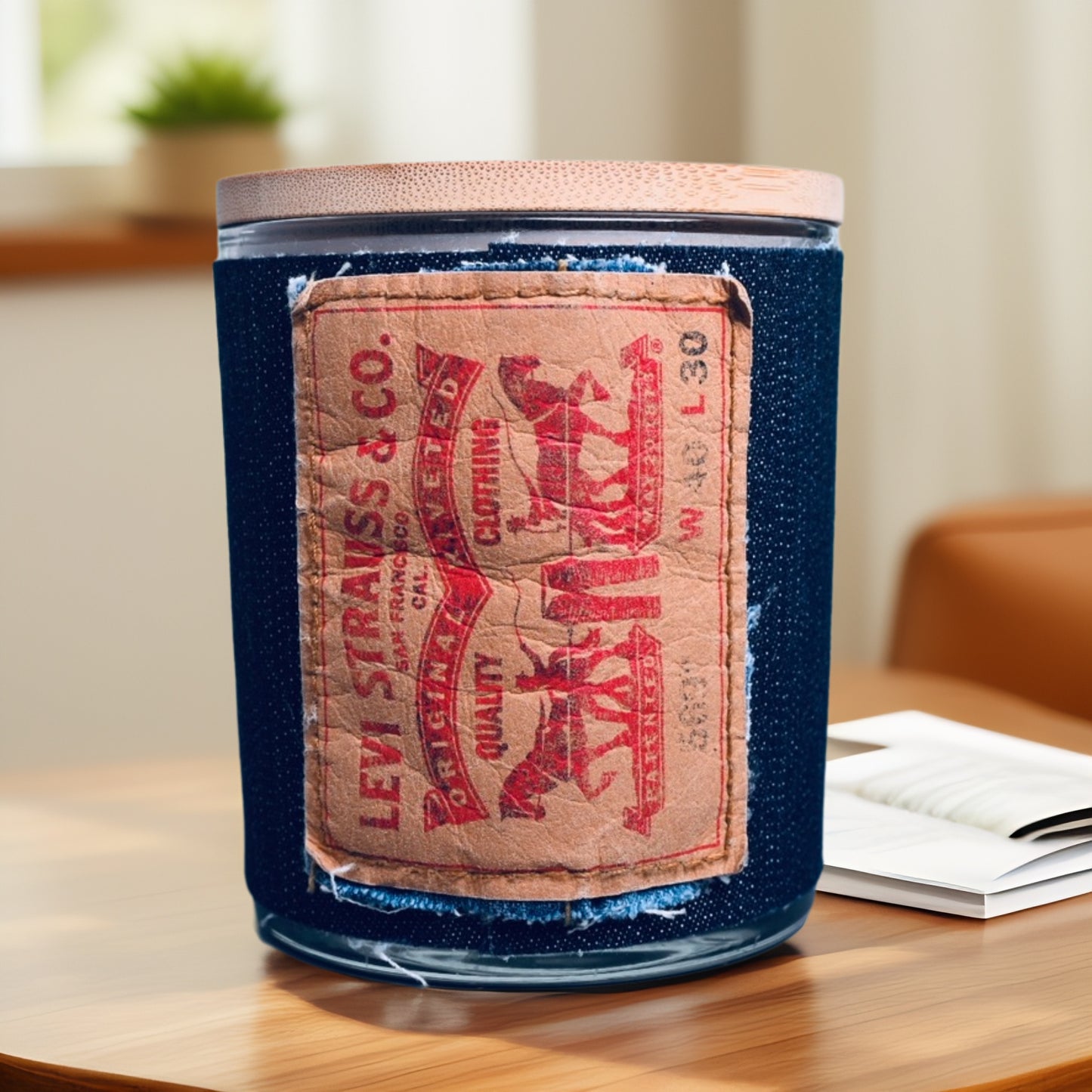 Vintage 569 "Loose Straight Fit Levi" in Torn Denim Soy Wax Blend Candle (16oz)