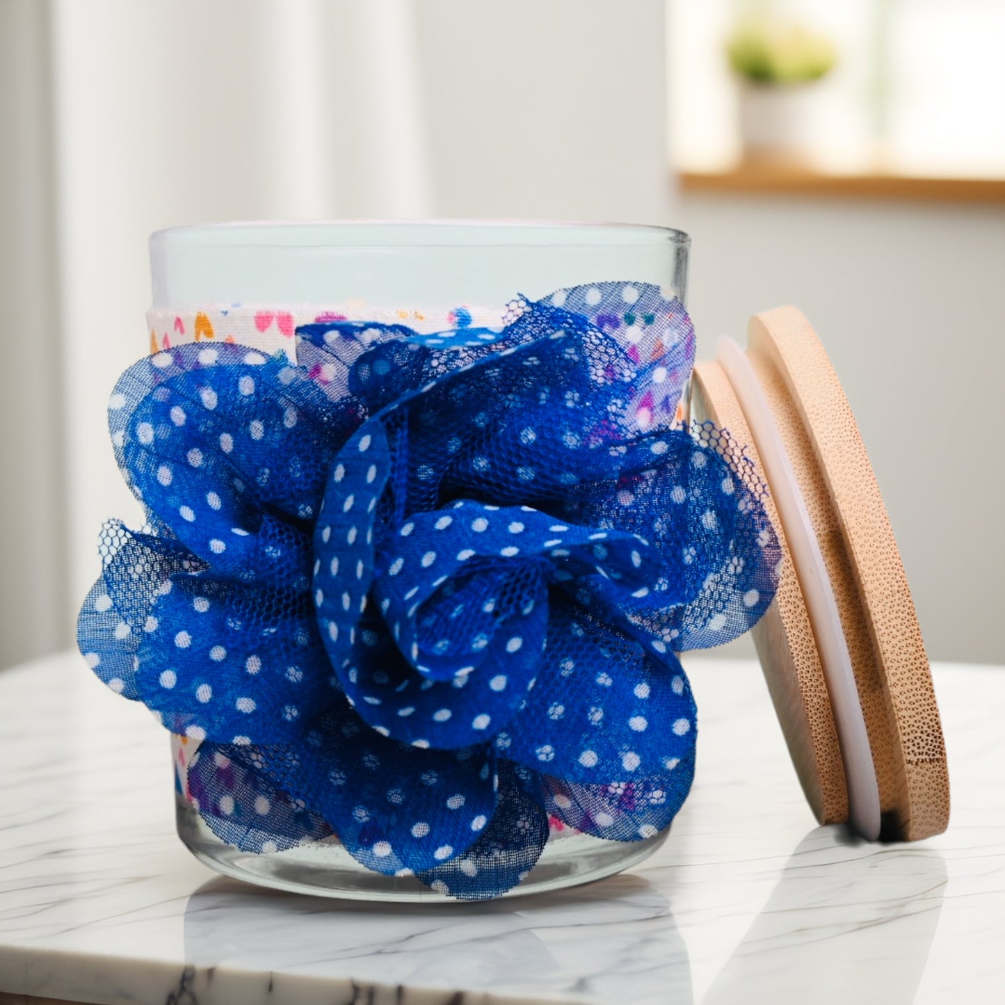 "Hearts of Many Colors" Soy Wax Blend Candle (16oz)
