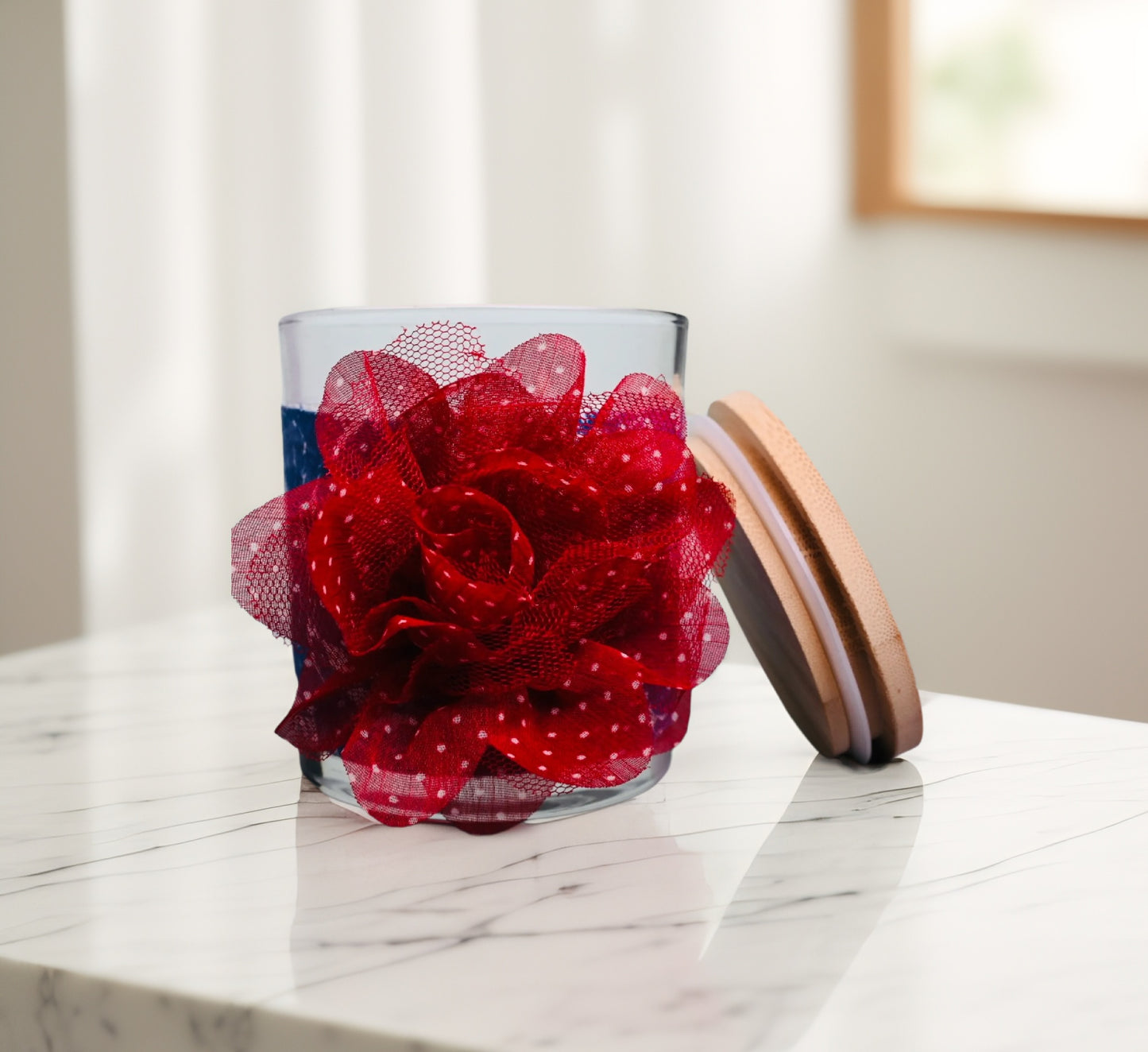 "Roses are Red & The Sea is Blue" Soy Wax Blend Candle (16oz)