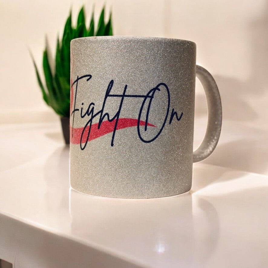"Fight On" (Cancer Awareness) Mug