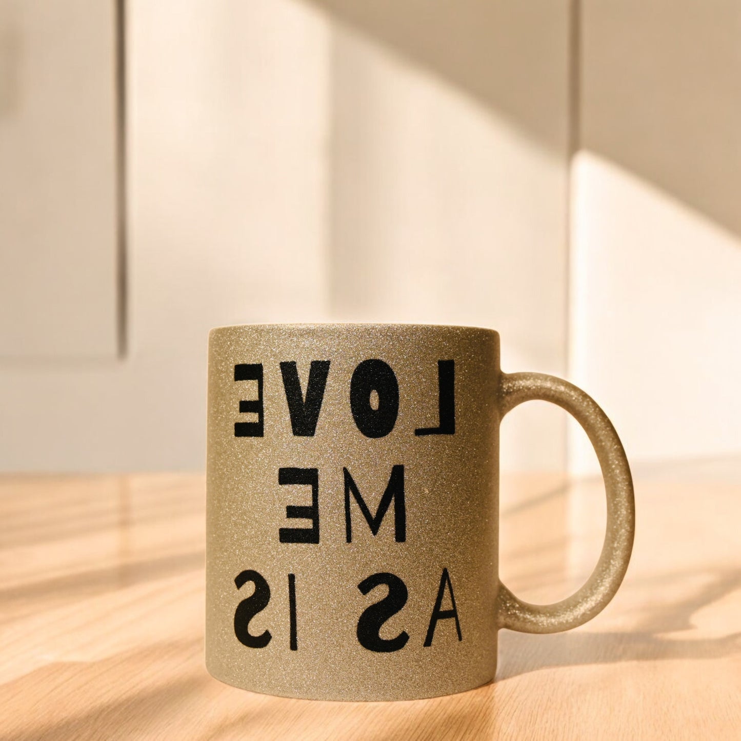 "Love Me AS Is" Ceramic Mug
