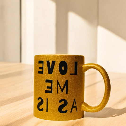 "Love Me AS Is" Ceramic Mug