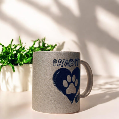 "Pawsitive Vibes" Ceramic Mug
