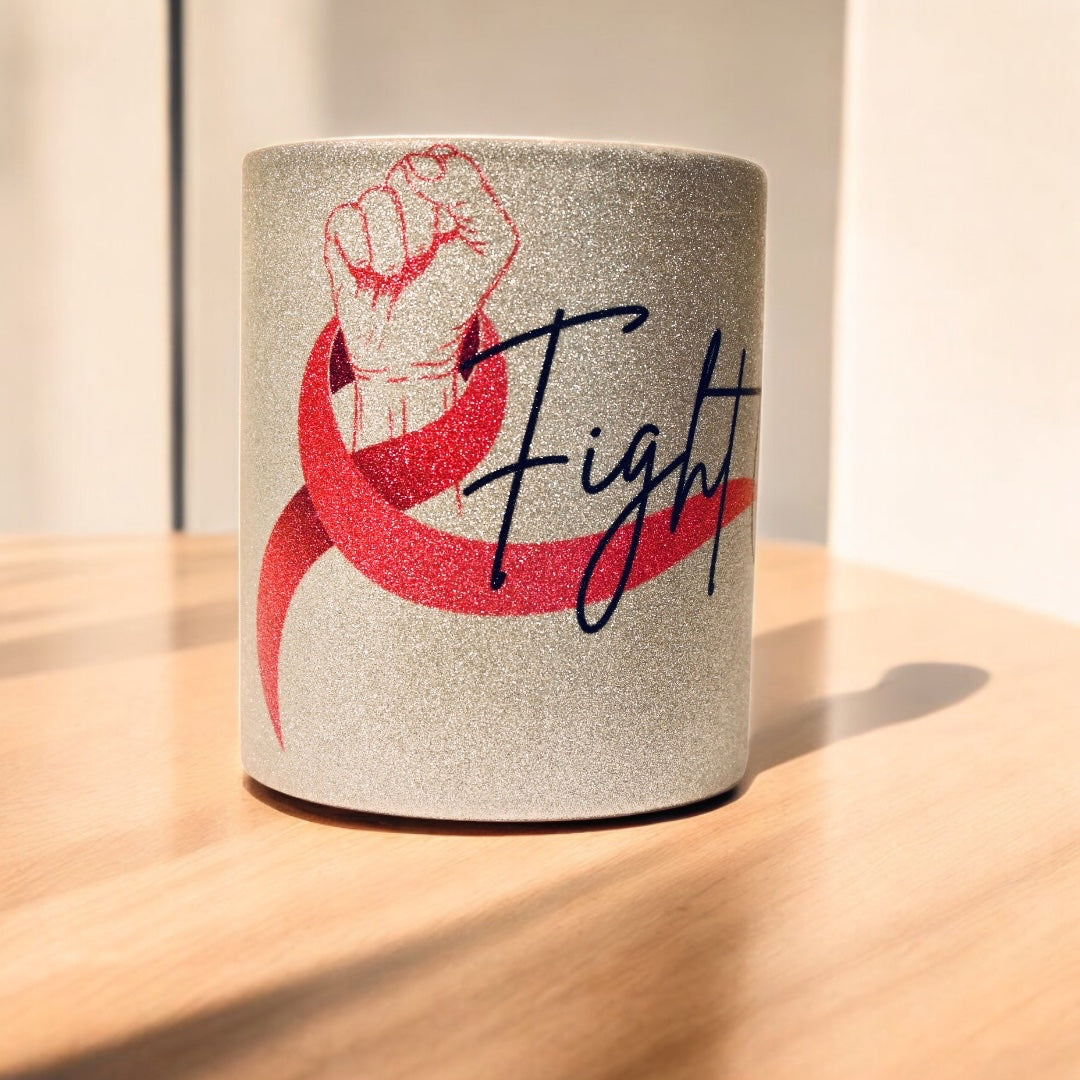 "Fight On" (Cancer Awareness) Mug