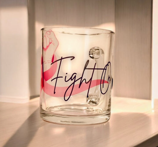 "Fight On" (Cancer Awareness) Mug