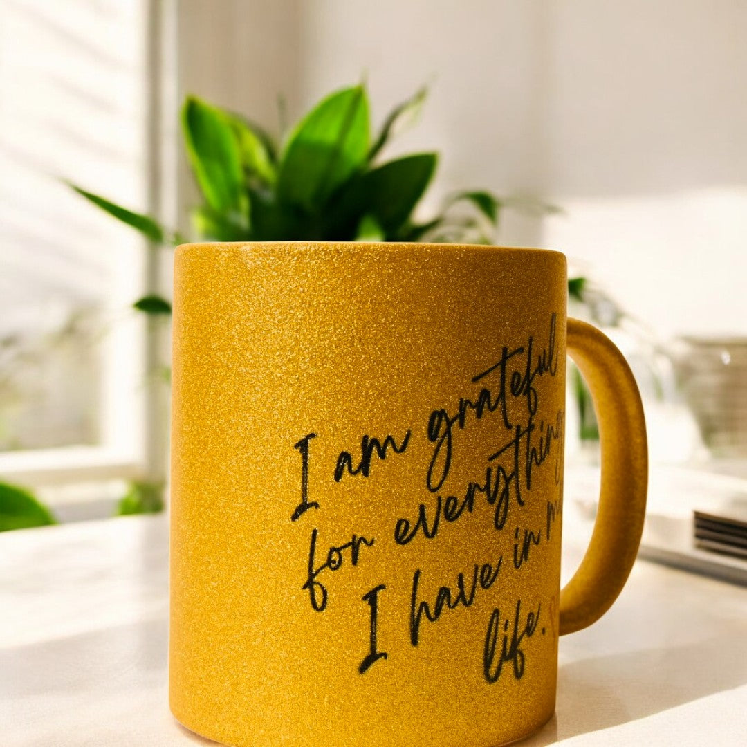 "I'm Grateful for Everything" Ceramic Mug