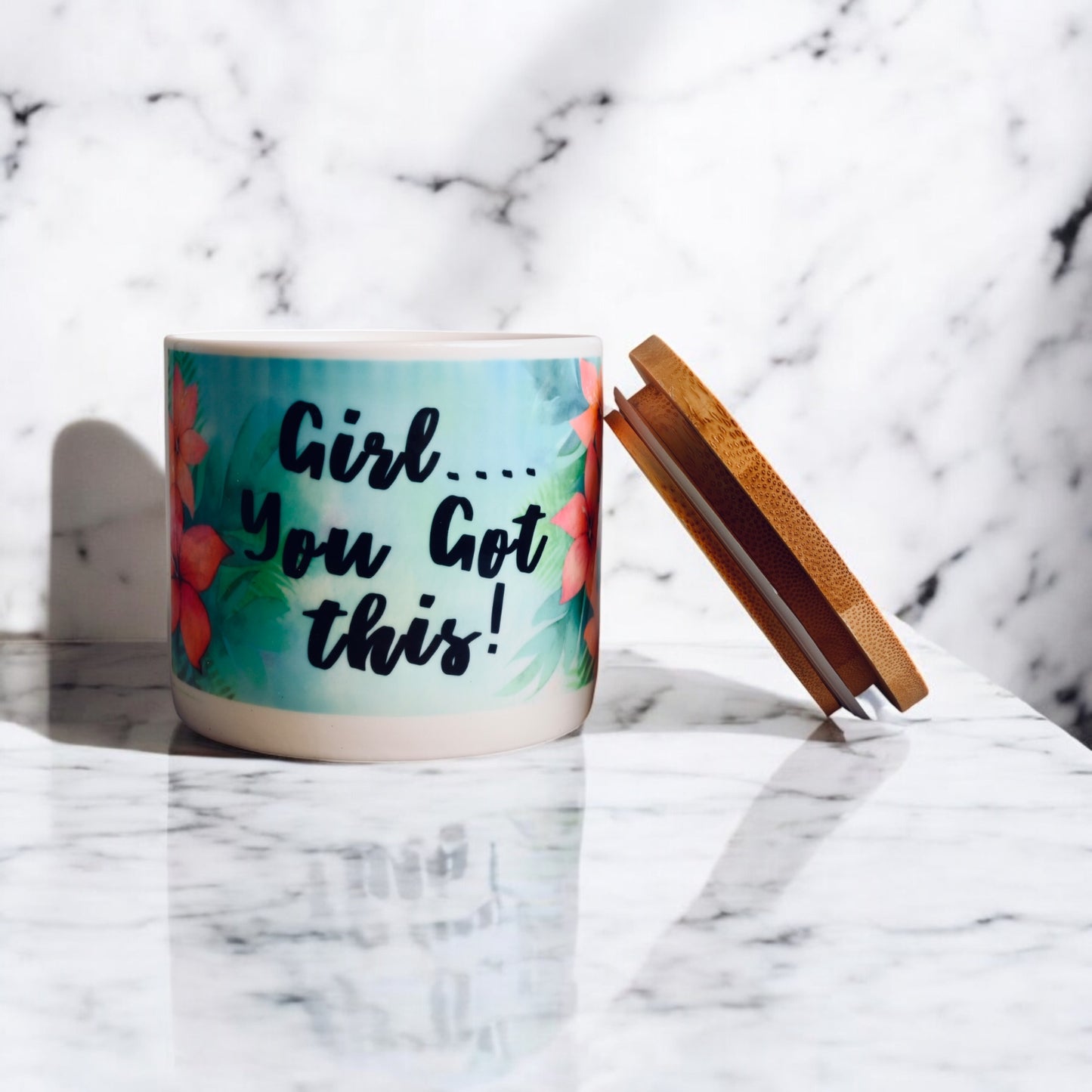 "Girl... You Got This" Coconut-Apricot Blend Candle (16oz)
