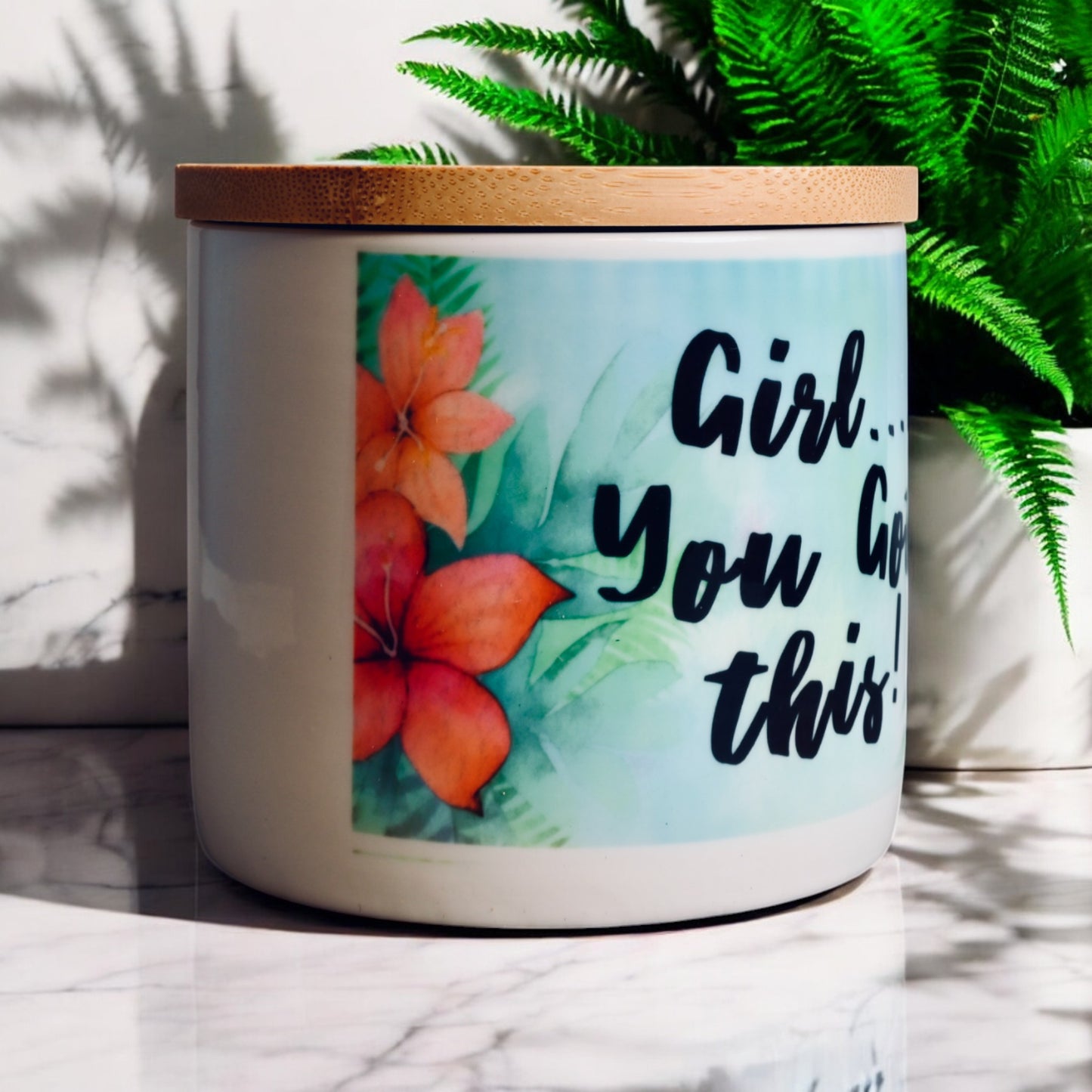 "Girl... You Got This" Coconut-Apricot Blend Candle (16oz)