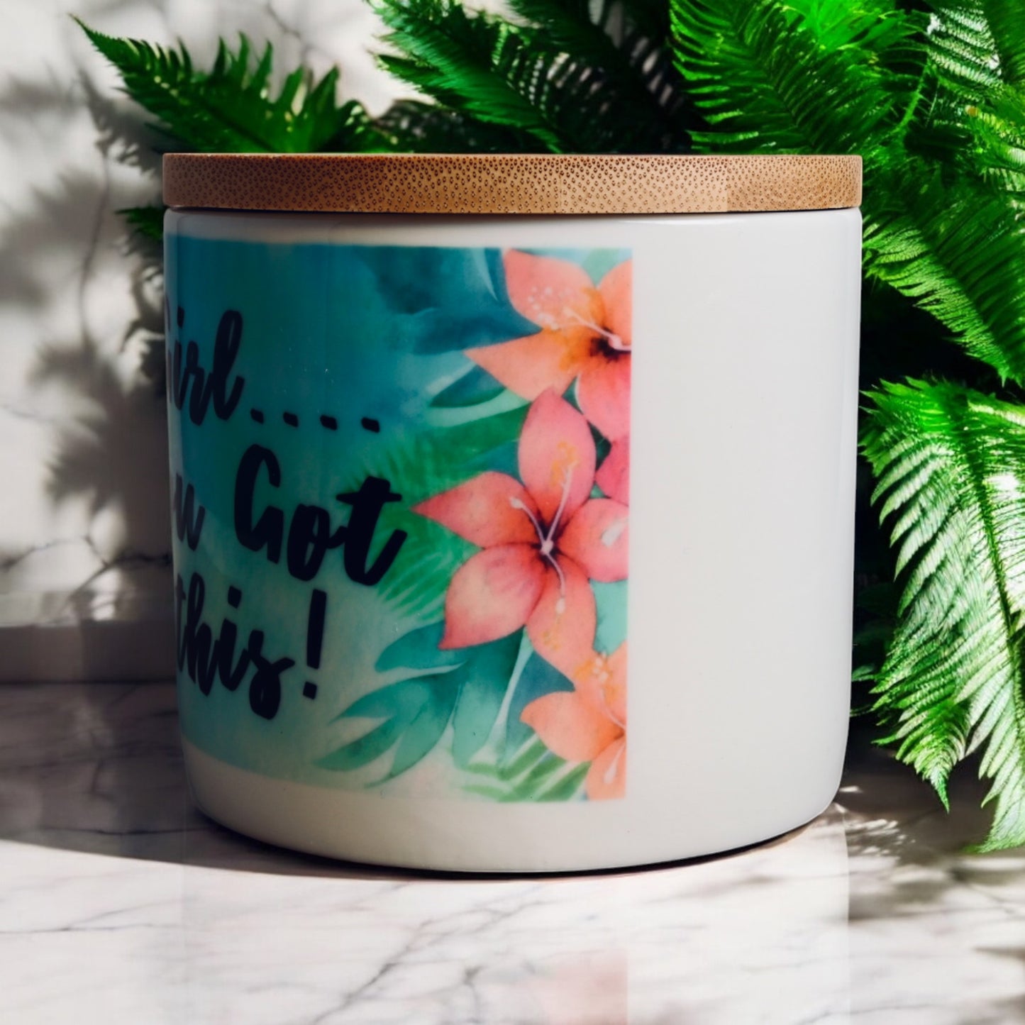 "Girl... You Got This" Coconut-Apricot Blend Candle (16oz)