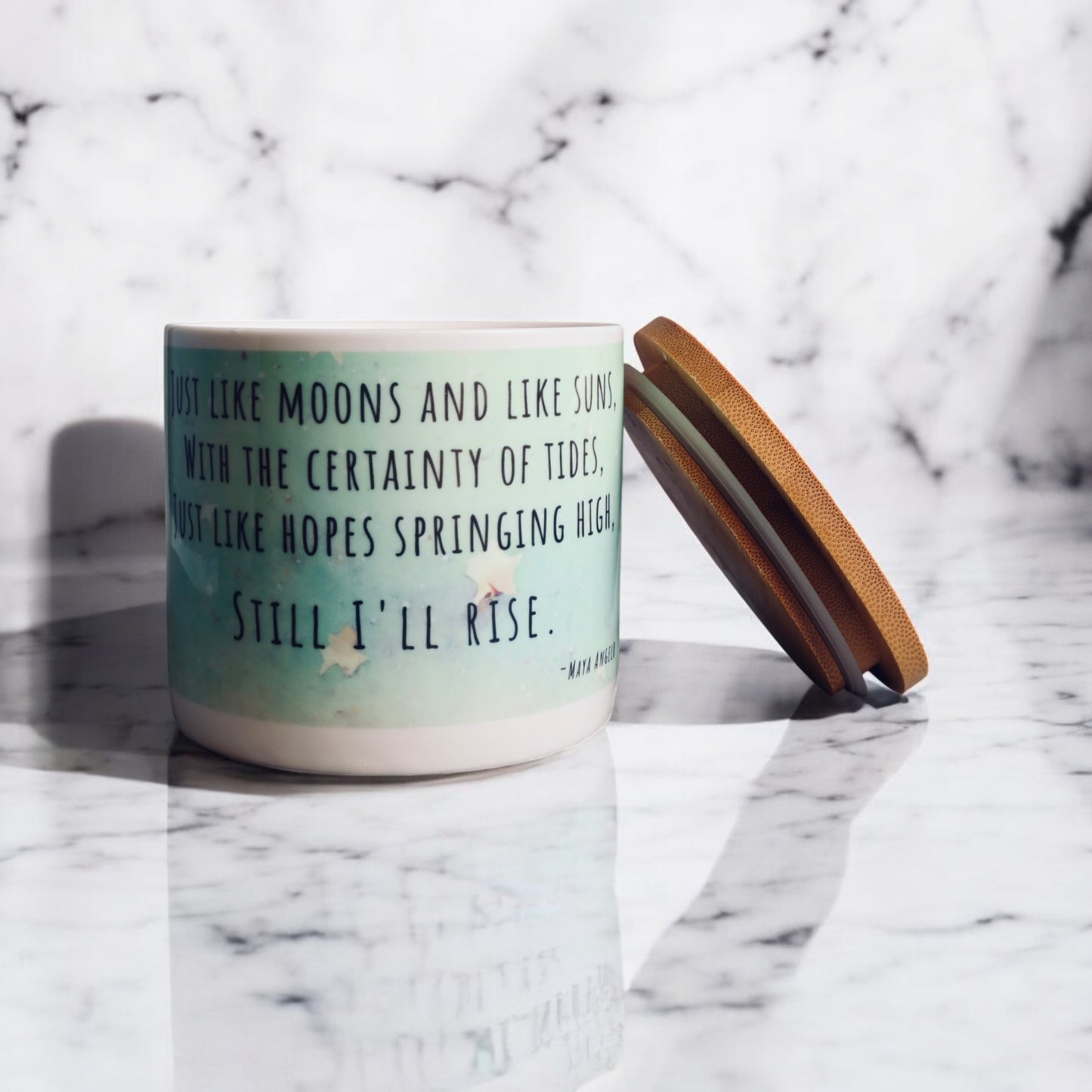 "Still I Rise" Coconut-Apricot Wax Blend Candle (16oz)