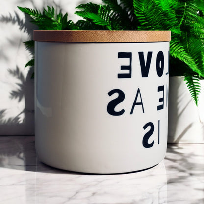 "Love Me As Is" Coconut-Apricot Blend Candle (16oz)