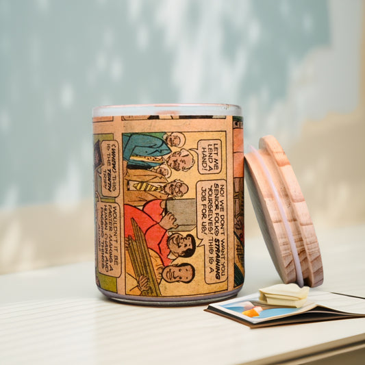 1977 Fat Albert in Comic Soy Wax Blend Candle #1  (10oz)
