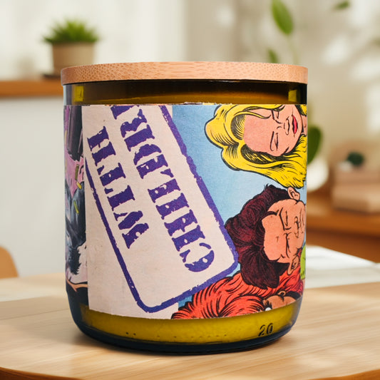 Vintage 1991 Married With Children in Comic Soy Wax Blend Candle (20oz)
