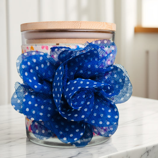 "Hearts of Many Colors" Soy Wax Blend Candle (16oz)