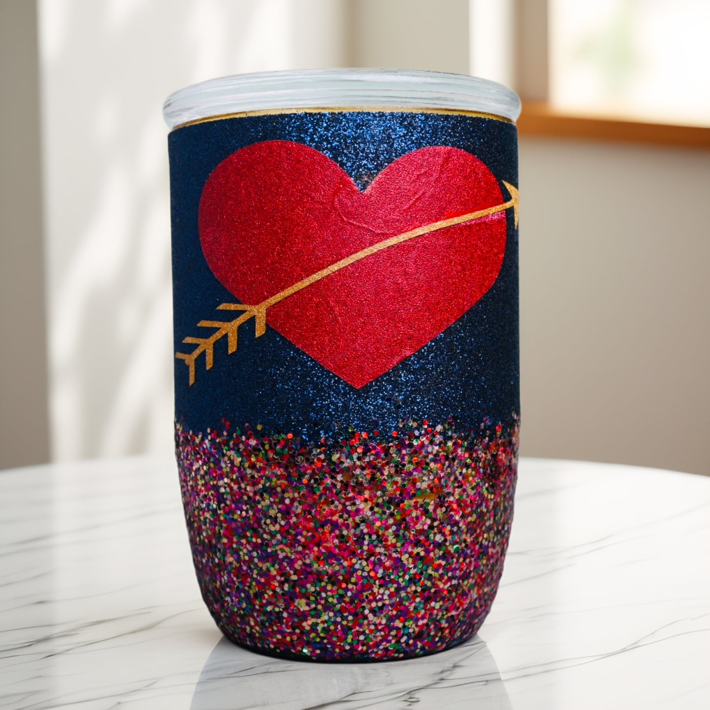 "Sparkle in Love" Soy Wax Candle (16oz)
