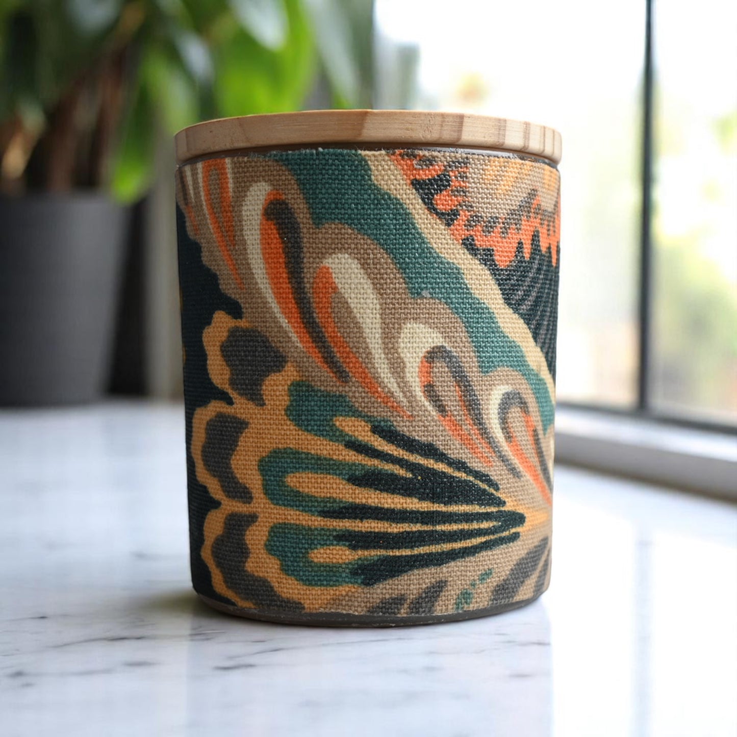 Paisley Grace Coconut-Apricot Wax Candle (10oz)