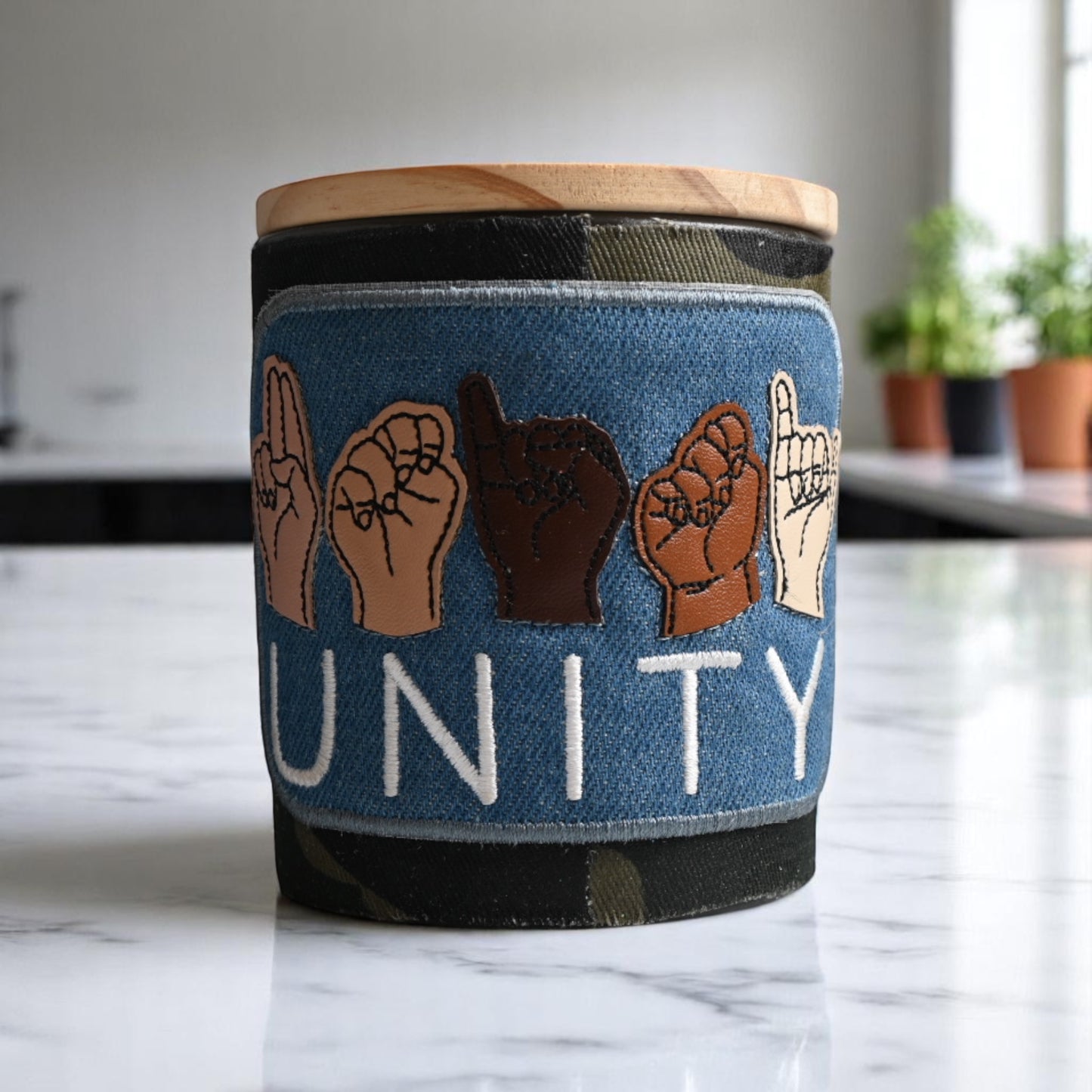 Unity in Every Light  Coconut-Apricot Wax Candle (10oz)