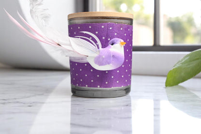 Lavender in Flight Coconut-Apricot Wax Candle (16oz)