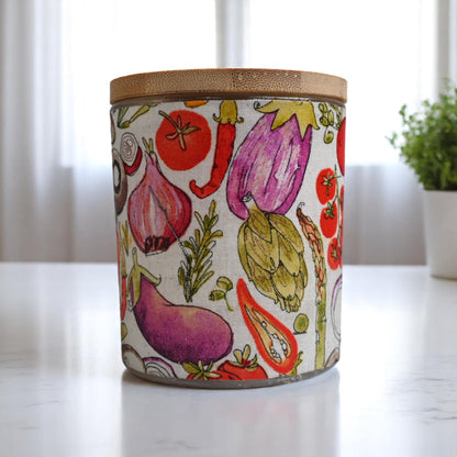 Whimsy Garden Coconut-Apricot Wax Candle (10oz)