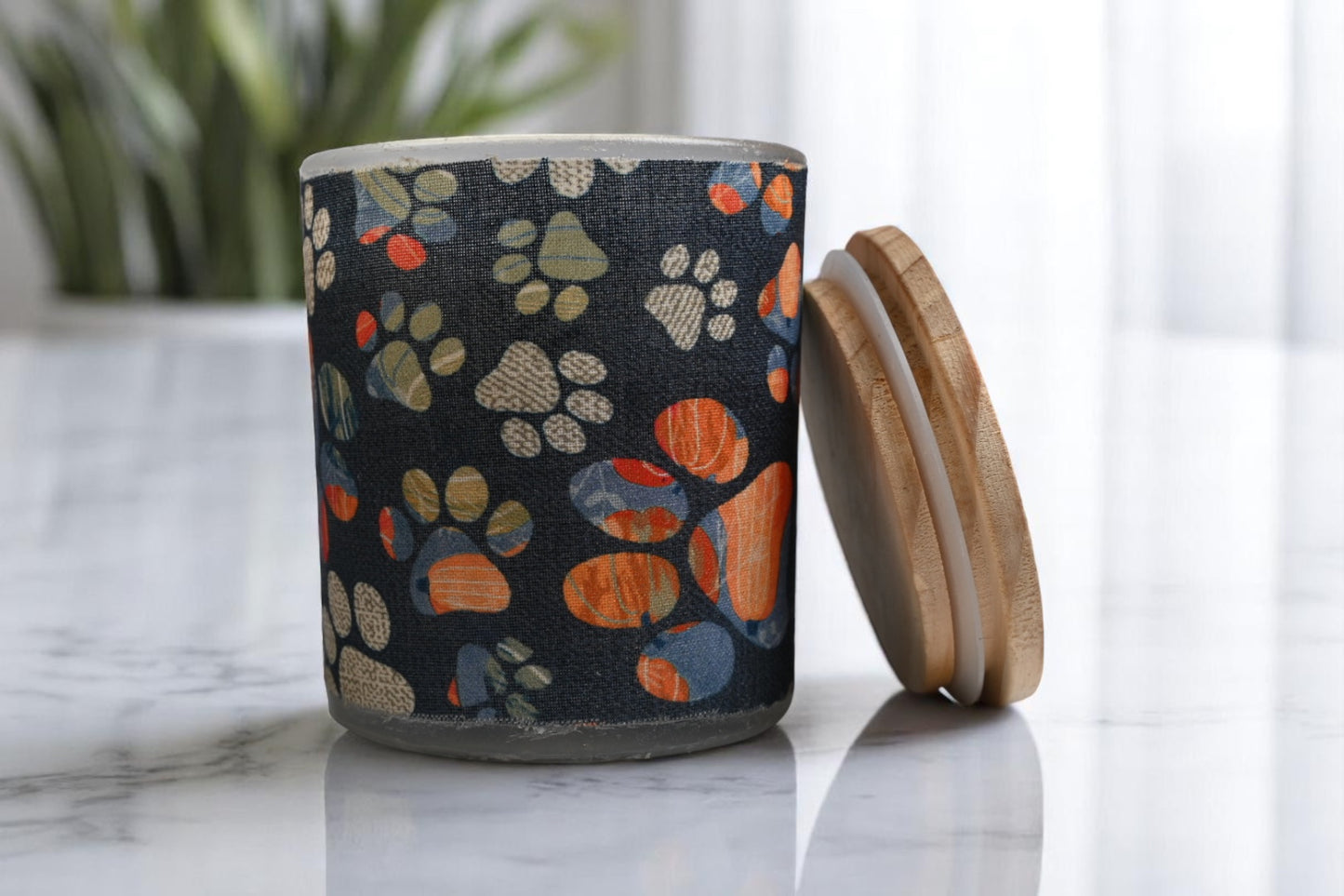 Pawfect Coconut-Apricot Wax Candle (10oz)