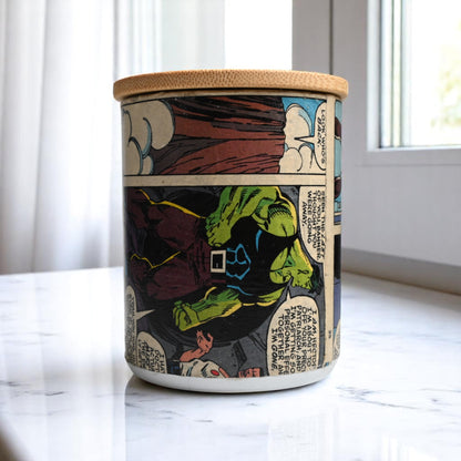 1993 The Incredible Hulk in Comic Coconut-Apricot Wax Blend Candle #1  (10oz)