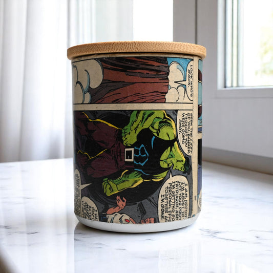 1993 The Incredible Hulk in Comic Coconut-Apricot Wax Blend Candle #1  (10oz)