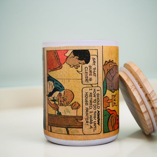1977 Fat Albert in Comic Soy Wax Blend Candle #2 (10oz)
