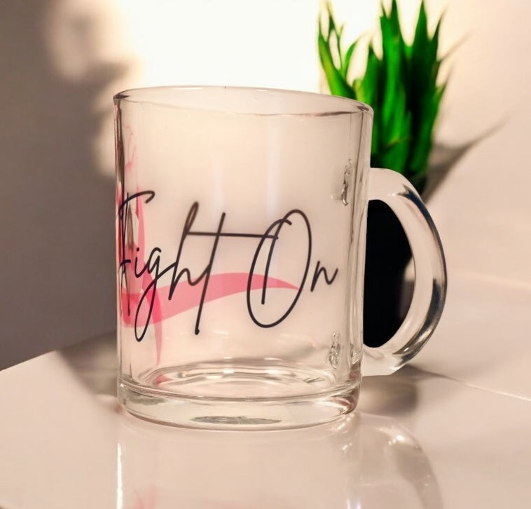 "Fight On" (Cancer Awareness) Mug