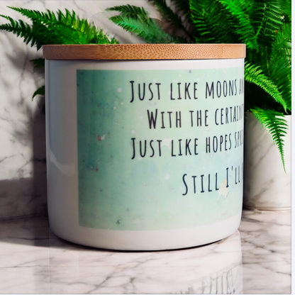 "Still I Rise" Coconut-Apricot Wax Blend Candle (16oz)